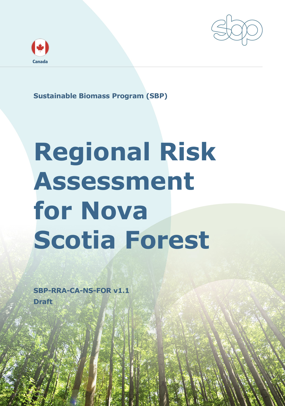 Regional Risk Assessment for Canada Nova Scotia Forest v1.1 English